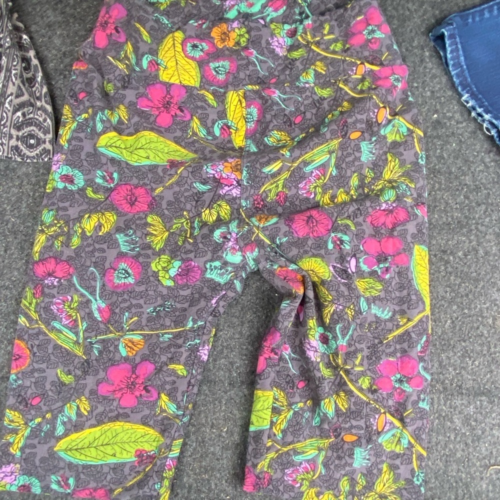 Flower print leggings
